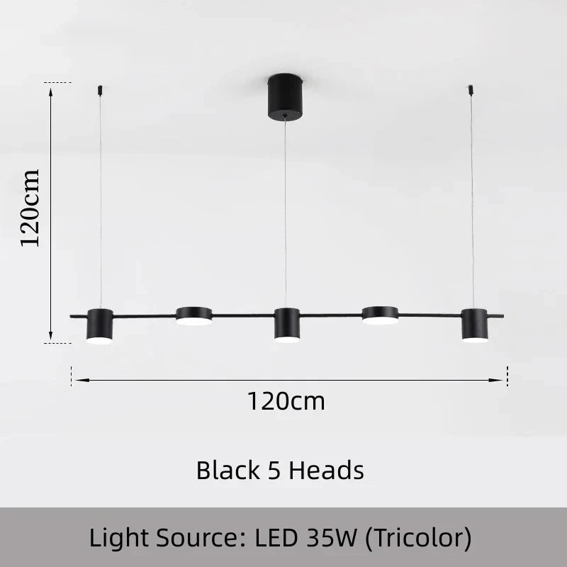Linear LED Kitchen Island Pendant