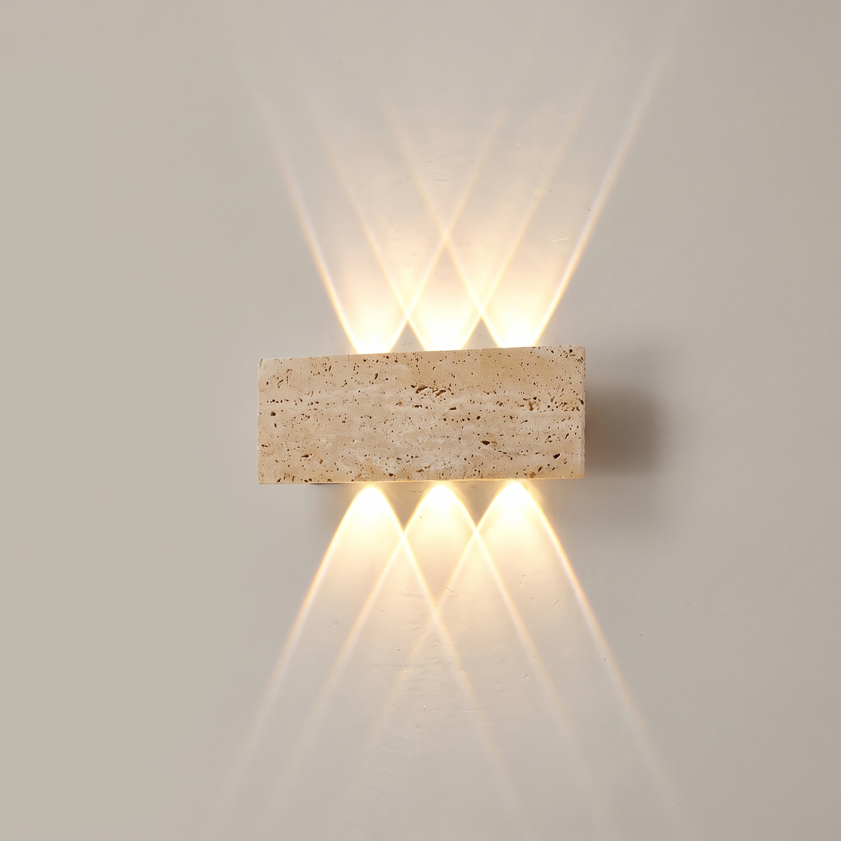 Natural Stone Outdoor LED Wall Light