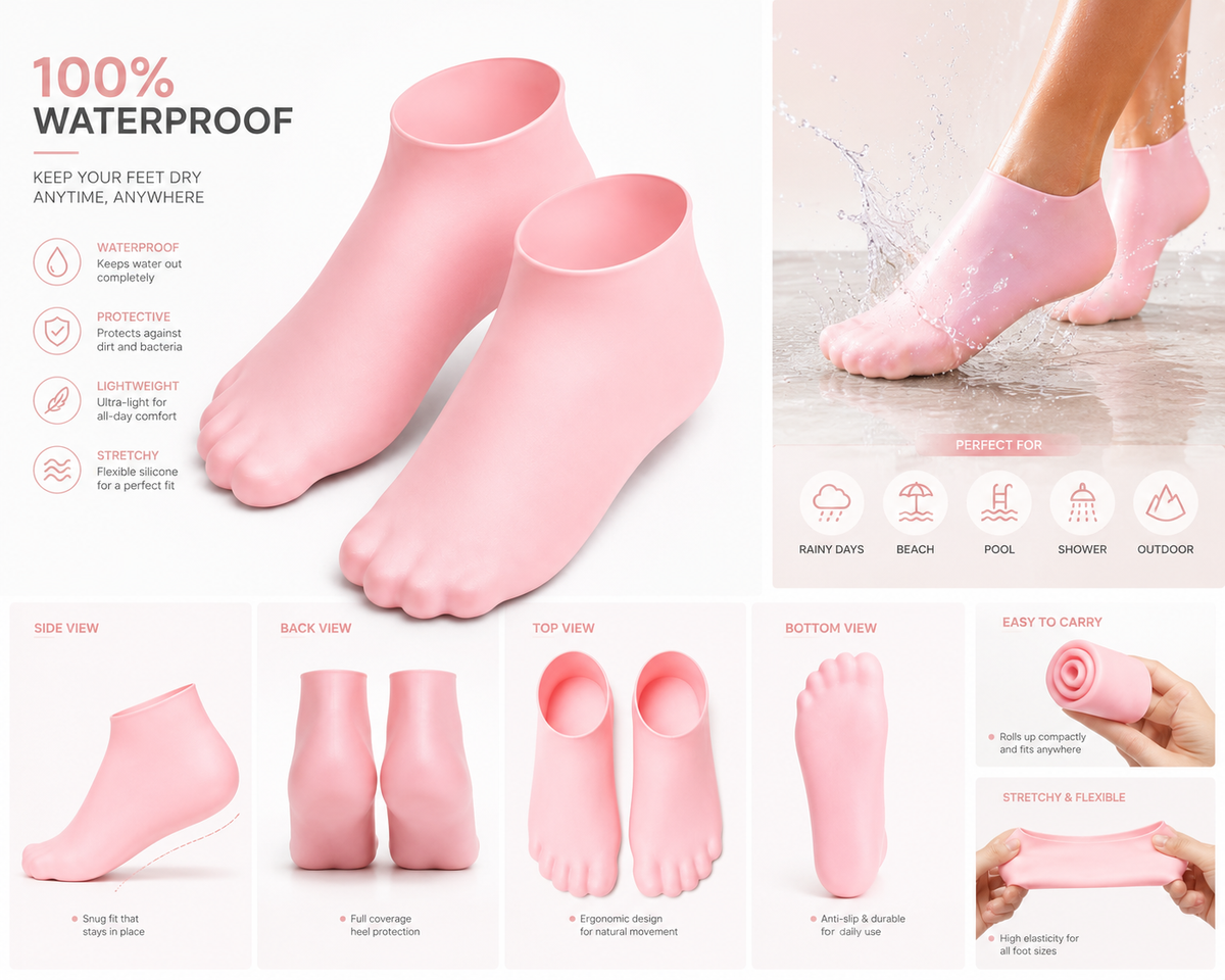 Overnight Hydrating Spa Socks