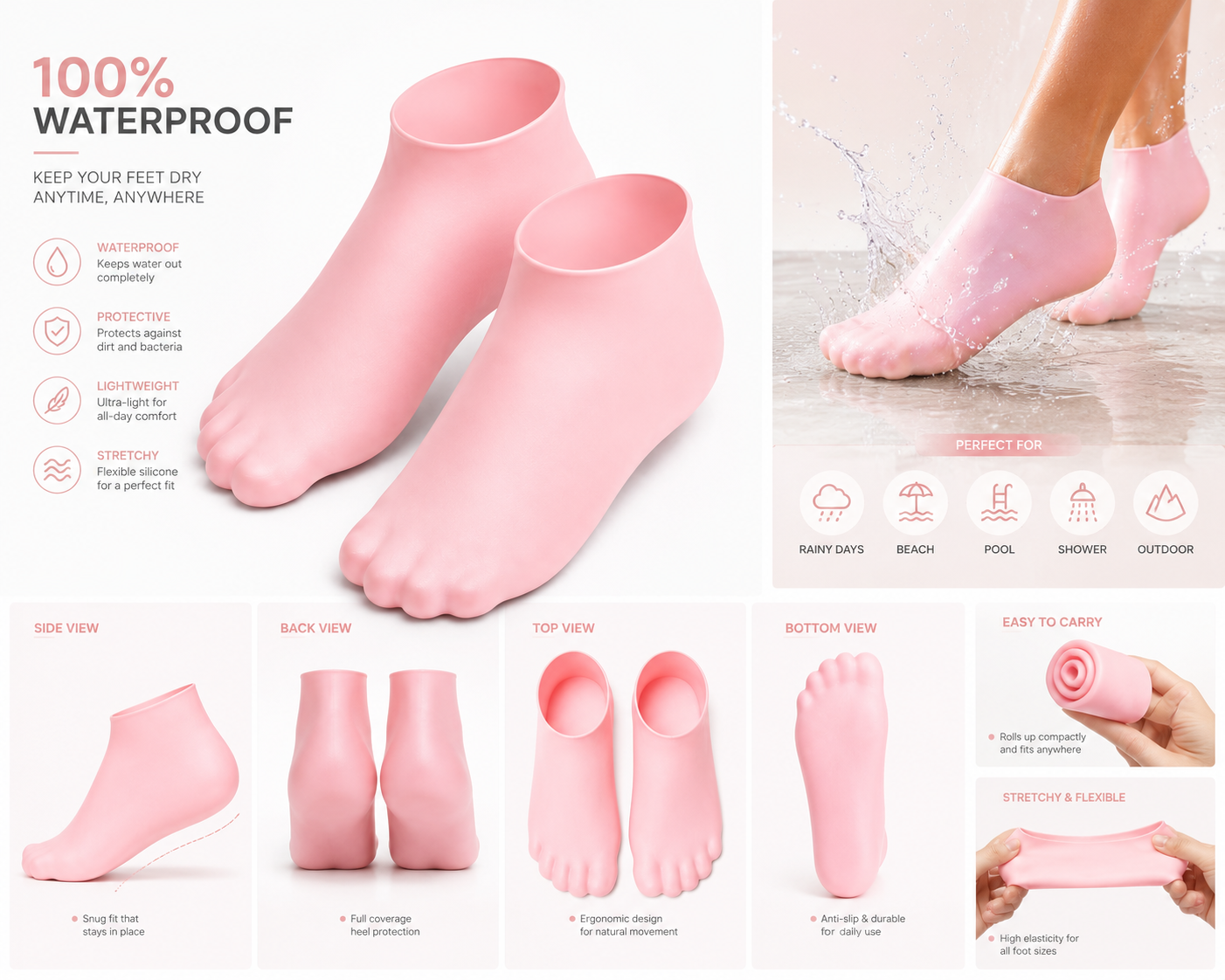 Overnight Hydrating Spa Socks