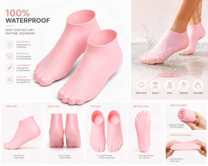 Overnight Hydrating Spa Socks
