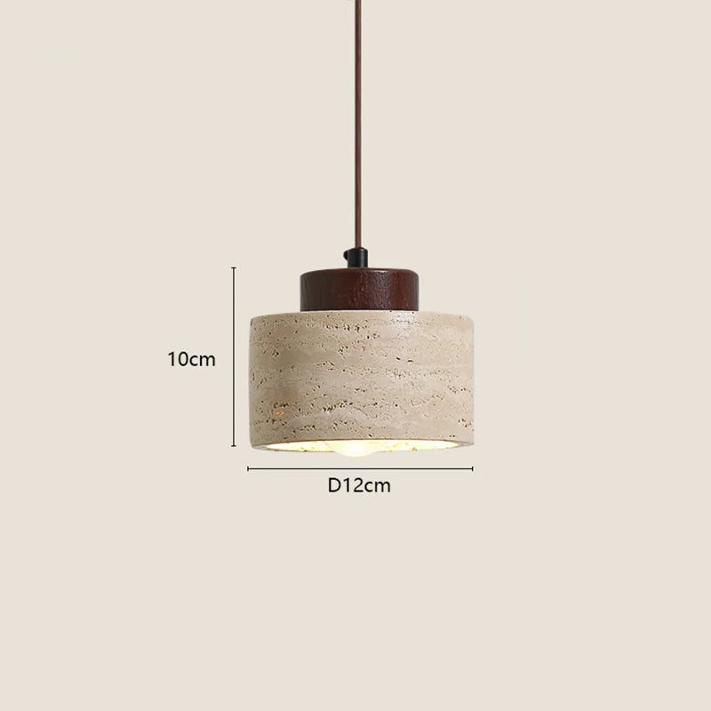 Stone Texture Pendant Light