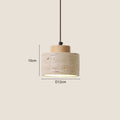 Stone Texture Pendant Light