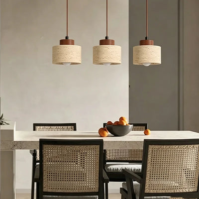 Stone Texture Pendant Light