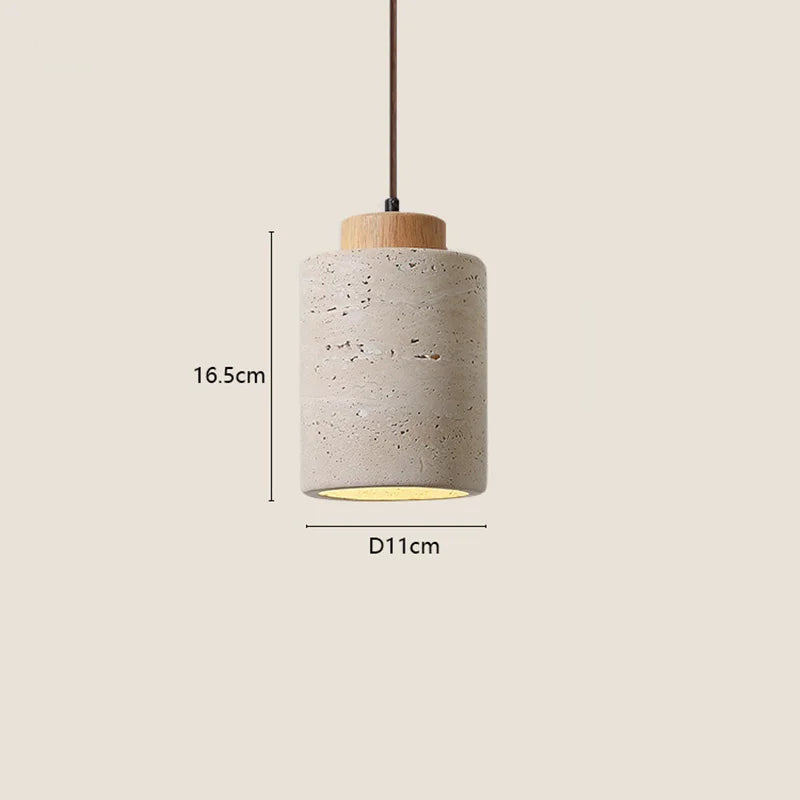 Stone Texture Pendant Light
