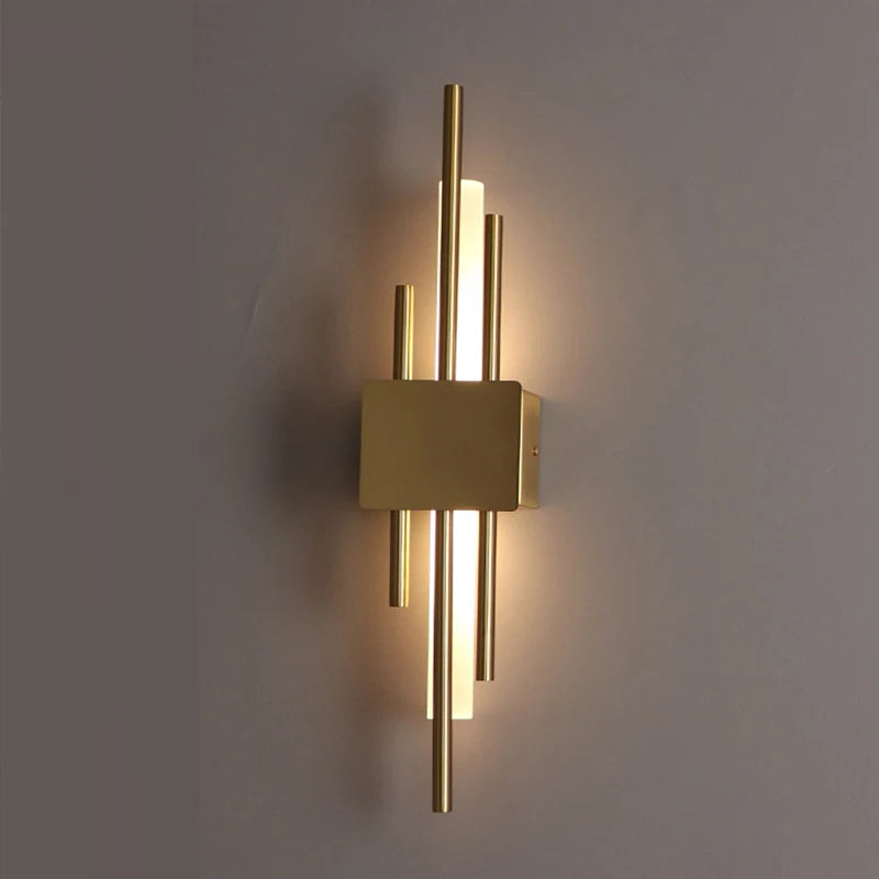 Modern Gold LED Wall Sconce