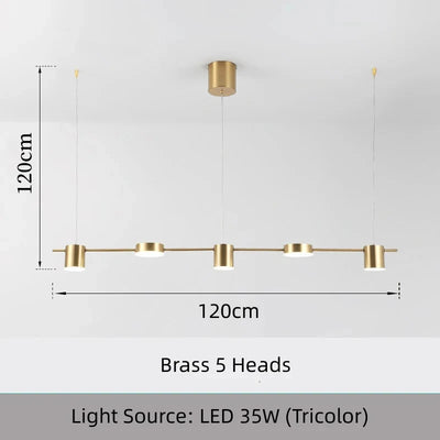 Linear LED Kitchen Island Pendant
