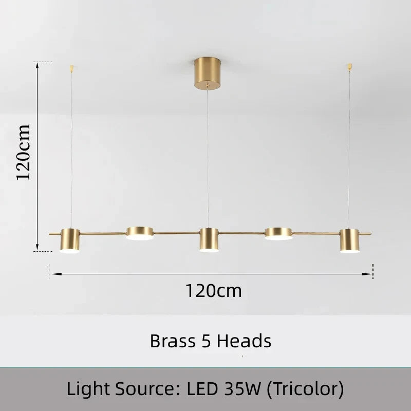 Linear LED Kitchen Island Pendant