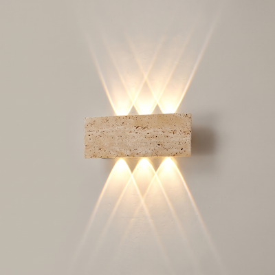 Natural Stone Outdoor LED Wall Light